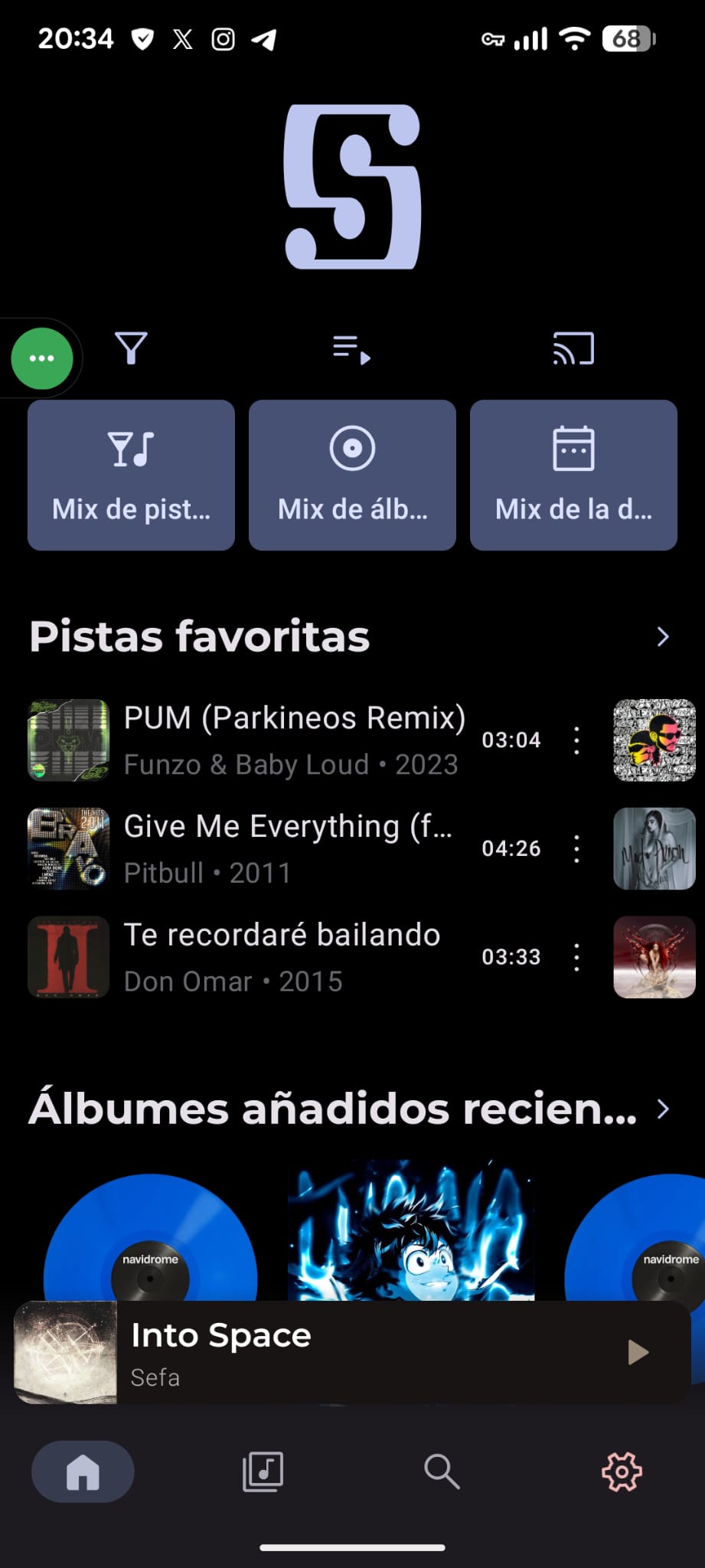 Symfonium en Android